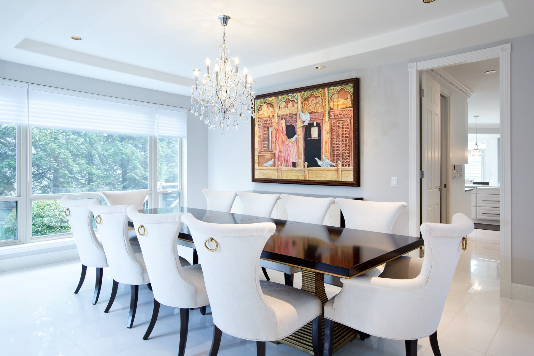 luxury dining room renovation