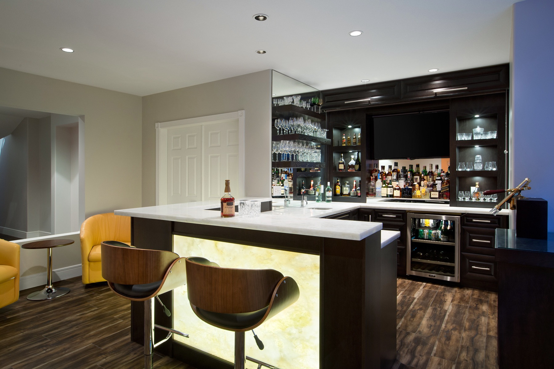 custom home bar