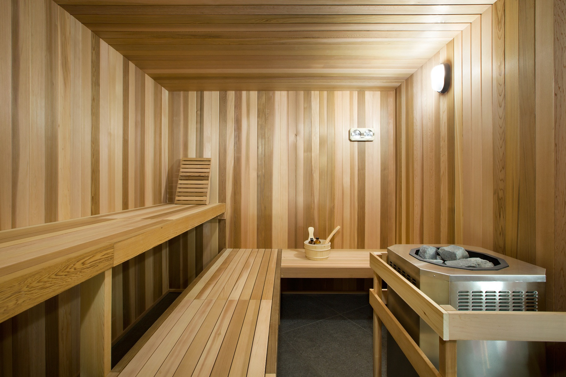 custom home sauna